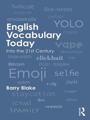 cover image of English Vocabulary Today